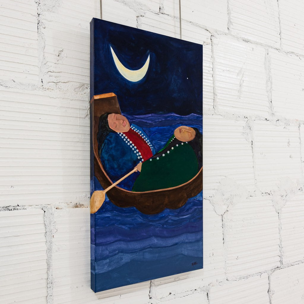 Wish Upon a Star | 30" x 15" Acrylic on Canvas Irene Klar