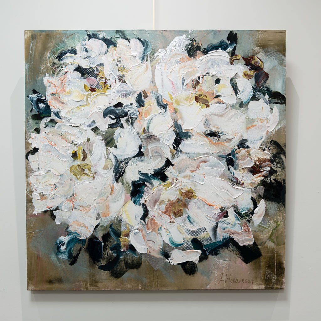 Elena Henderson A Thousand Kisses Deep #1 | 40" x 40" Acrylic on Canvas