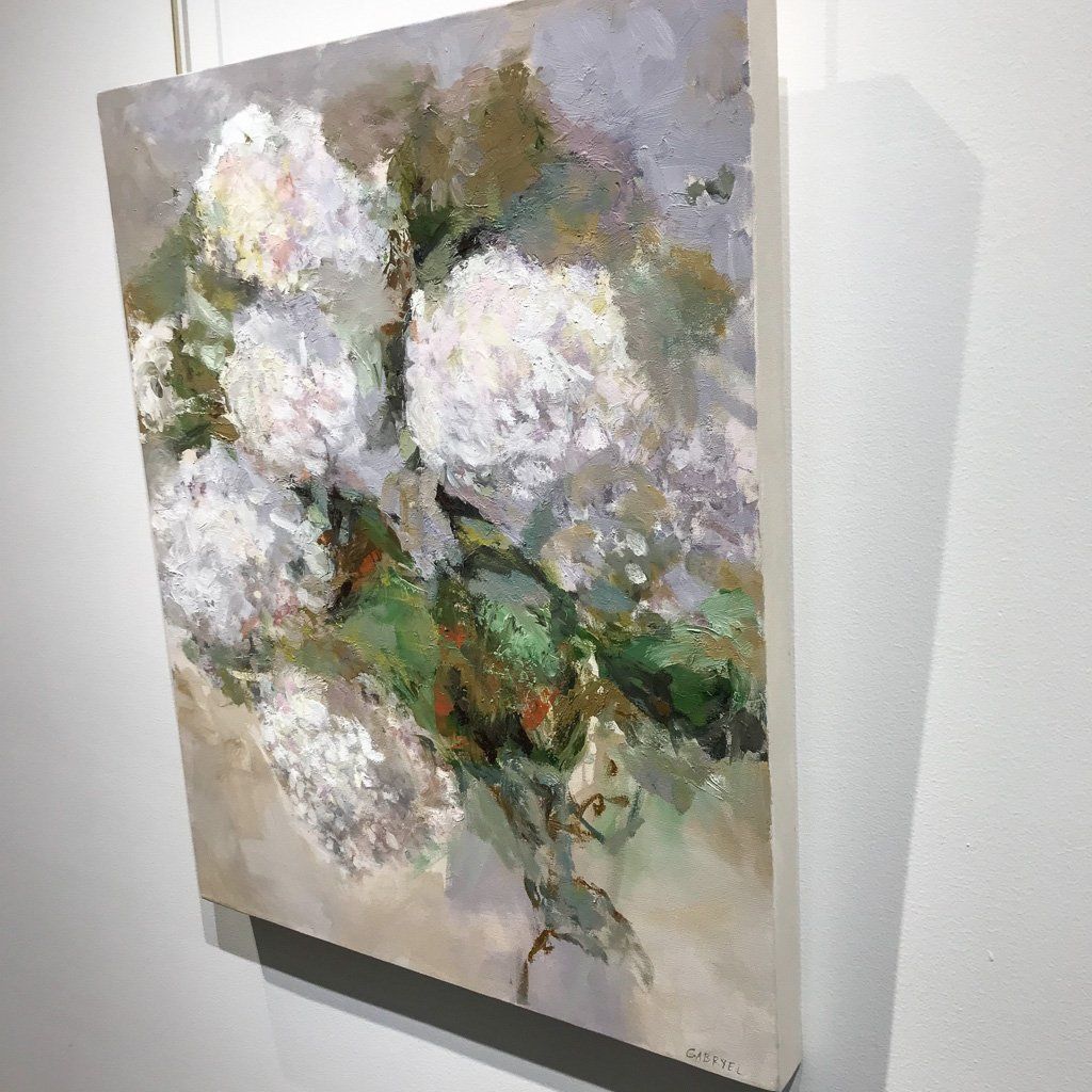 Gabryel Harrison Abundant Hydrangea | 30" x 24" Oil on Canvas
