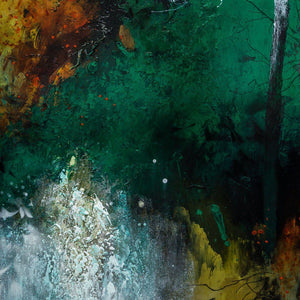 Ariane Dubois Arborescence No. 2 - Osmose | 48" x 36" Mixed Media on canvas