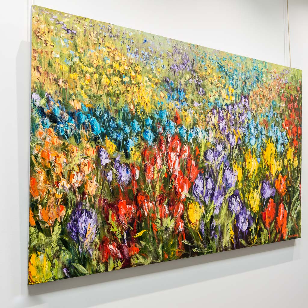 As Far as the Eye Can See | 48" x 72" Oil on Canvas Gerda Marschall