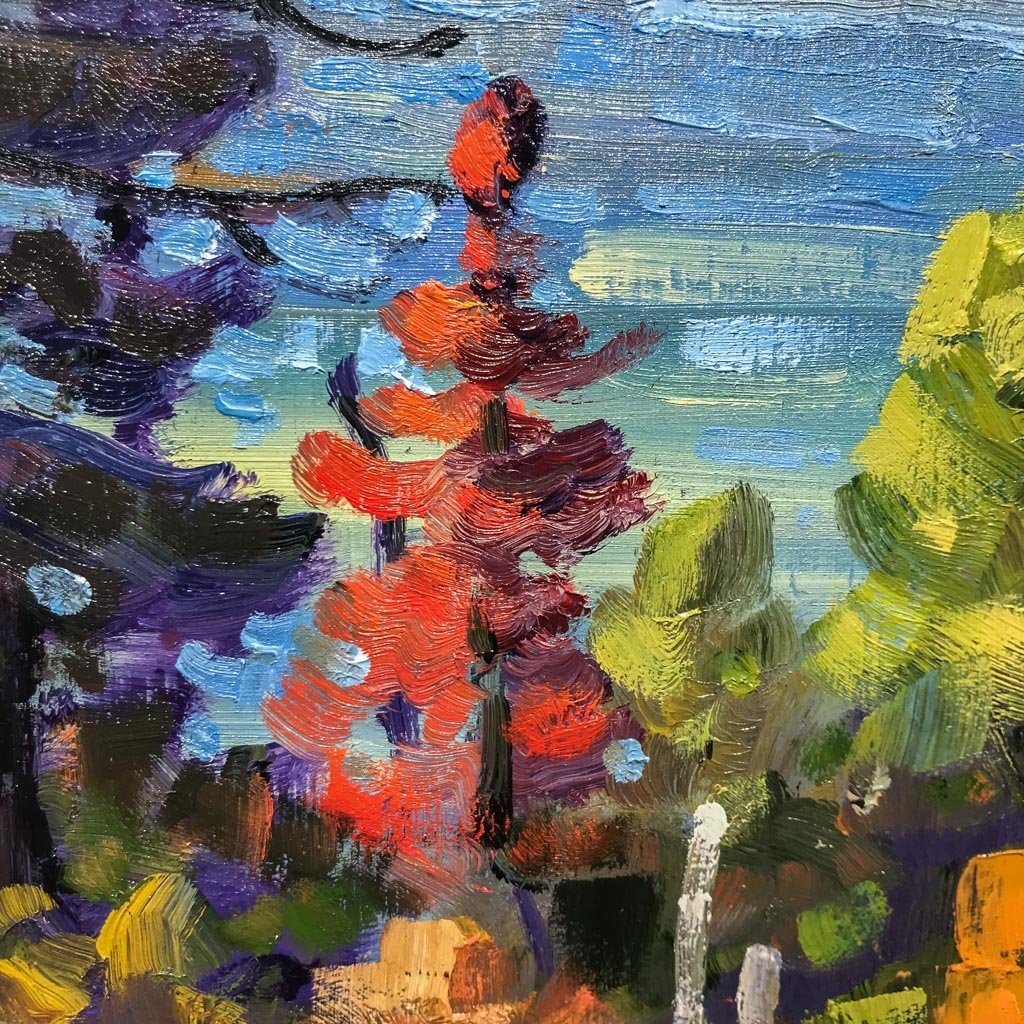 Autumn Sproat Lake by Rod Charlesworth West End Gallery