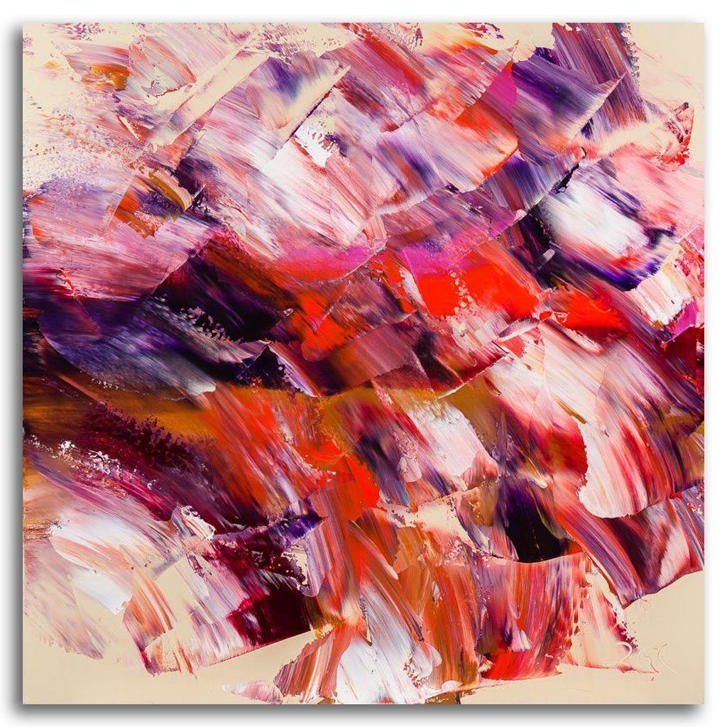 Jean-Gabriel Lambert Blooming #1 | 36" x 36" Acrylic on Canvas