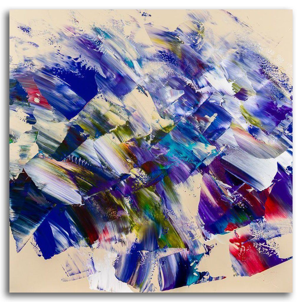 Jean-Gabriel Lambert Blooming #2 | 36" x 36" Acrylic on Canvas
