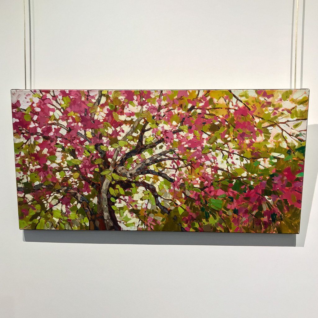 Paul Paquette Blossoms | 18&quot; x 36&quot; Oil on Canvas