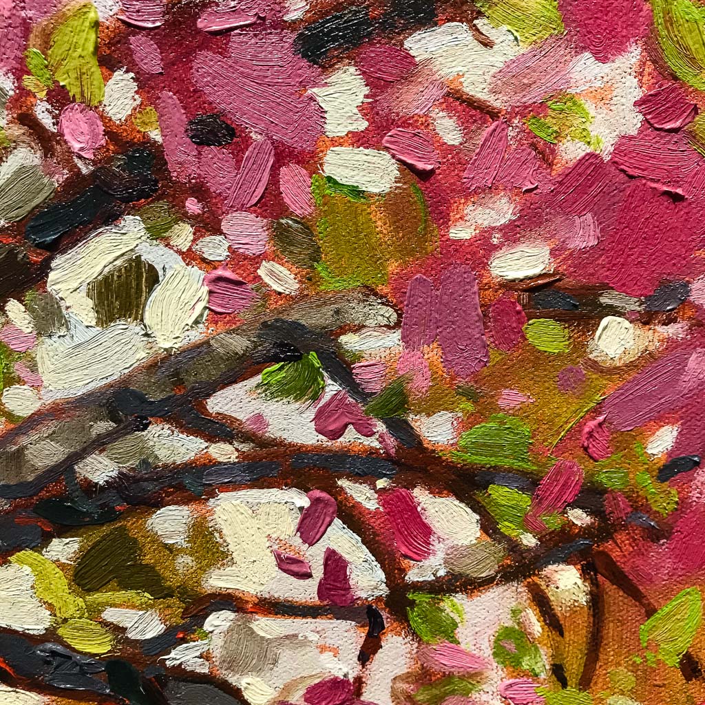 Blossoms | 18" x 36" Oil on Canvas Paul Paquette