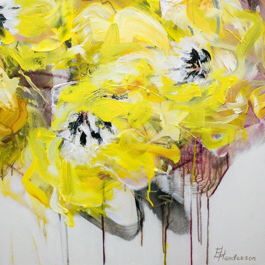 Catching Sunshine Series  #33 | 36" x 36" Acrylic on Canvas Elena Henderson
