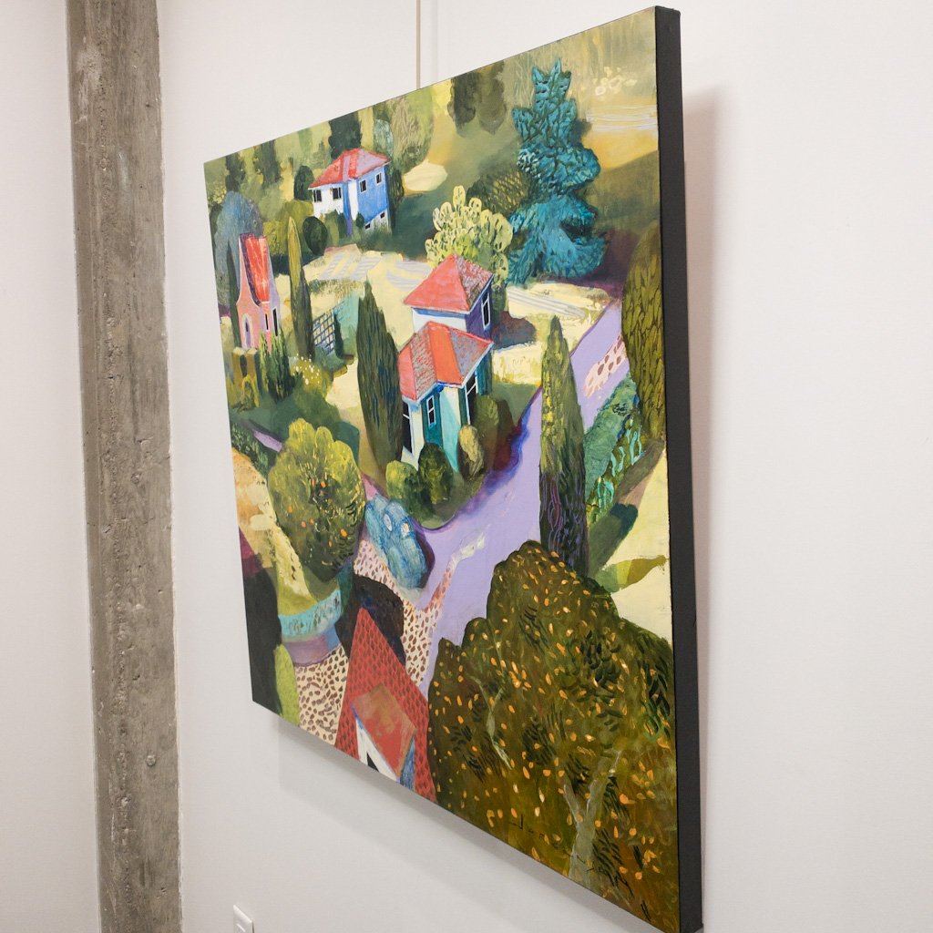 Cedar Royal | 36" x 36" Acrylic on Canvas Paul Jorgensen