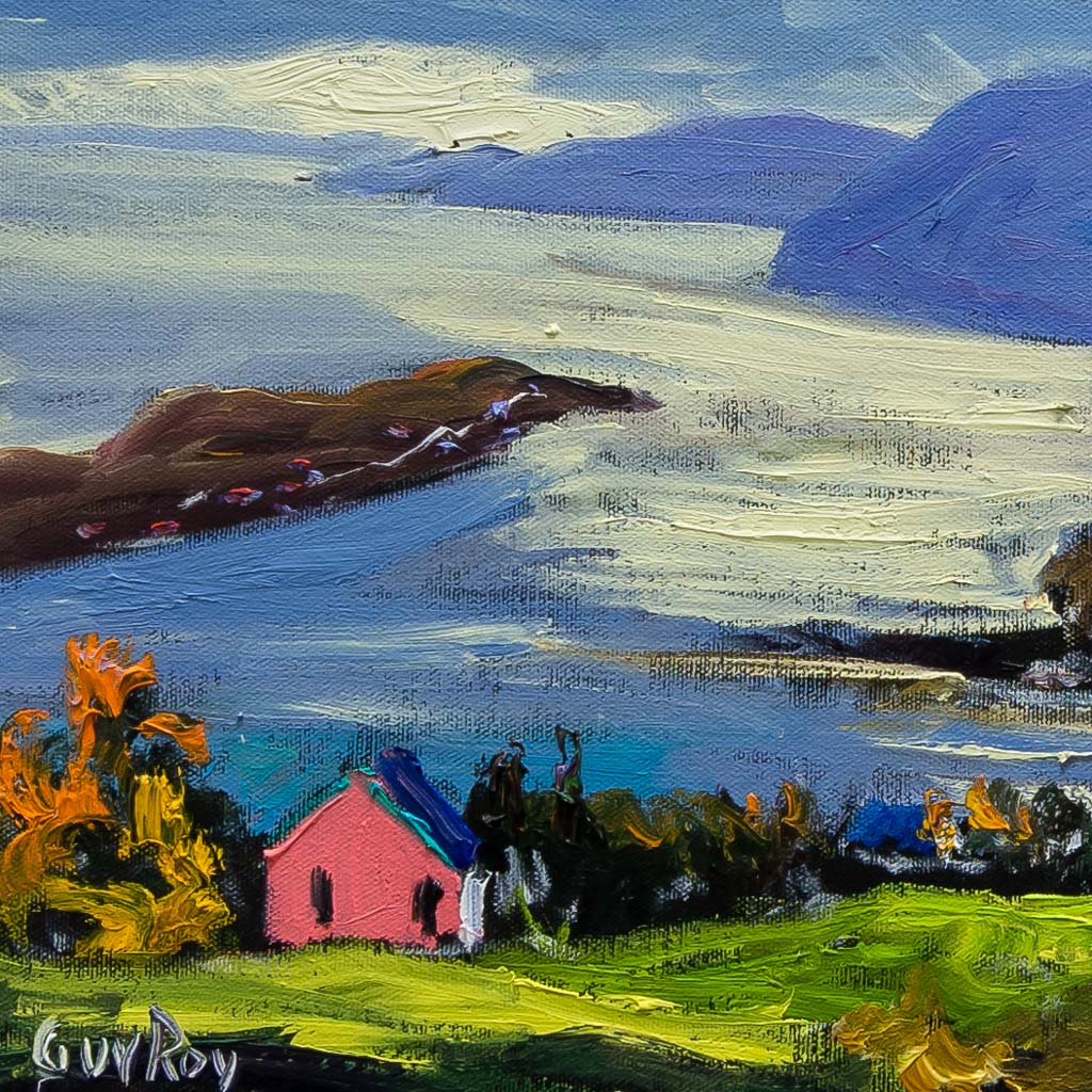 Charlevoix | 10" x 20" Oil on Canvas Guy Roy