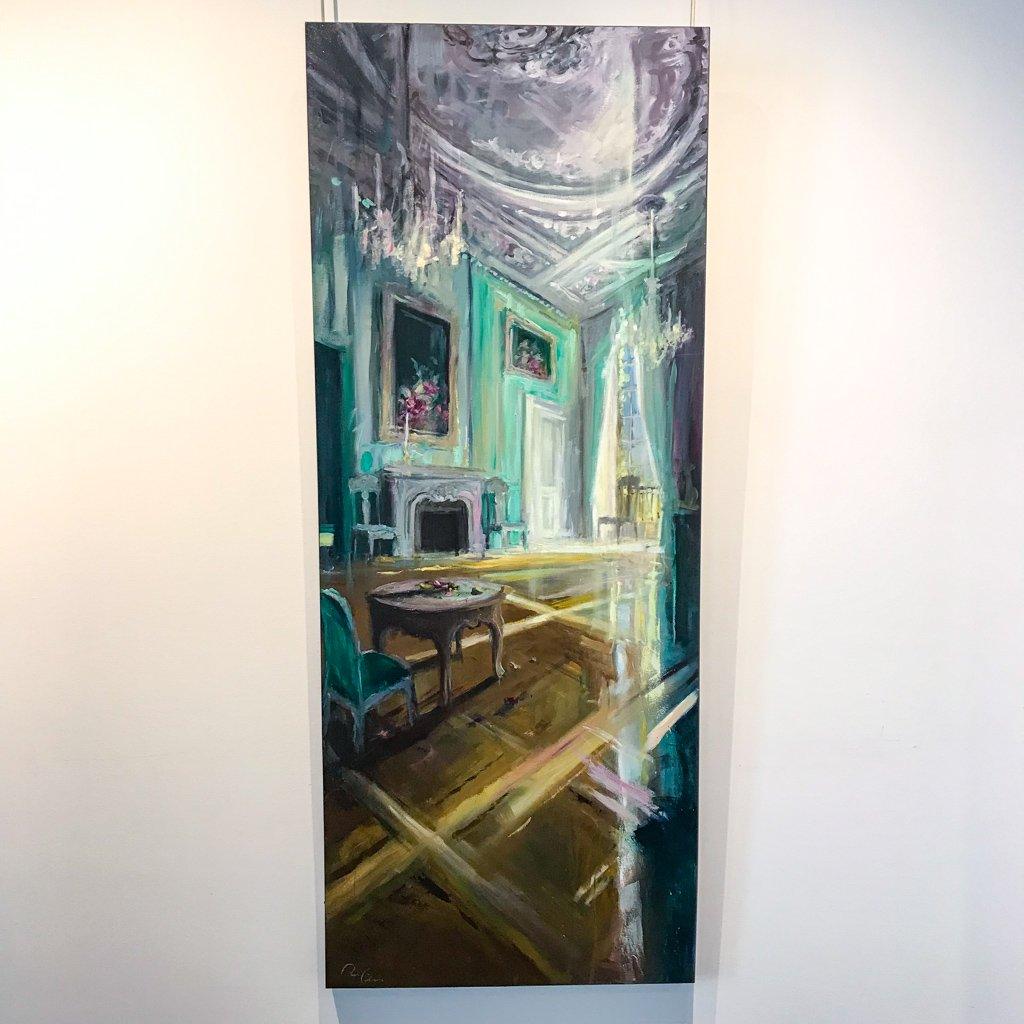 Pierre Giroux Concerto in B Minor | 60&quot; x 24&quot; Oil on Canvas