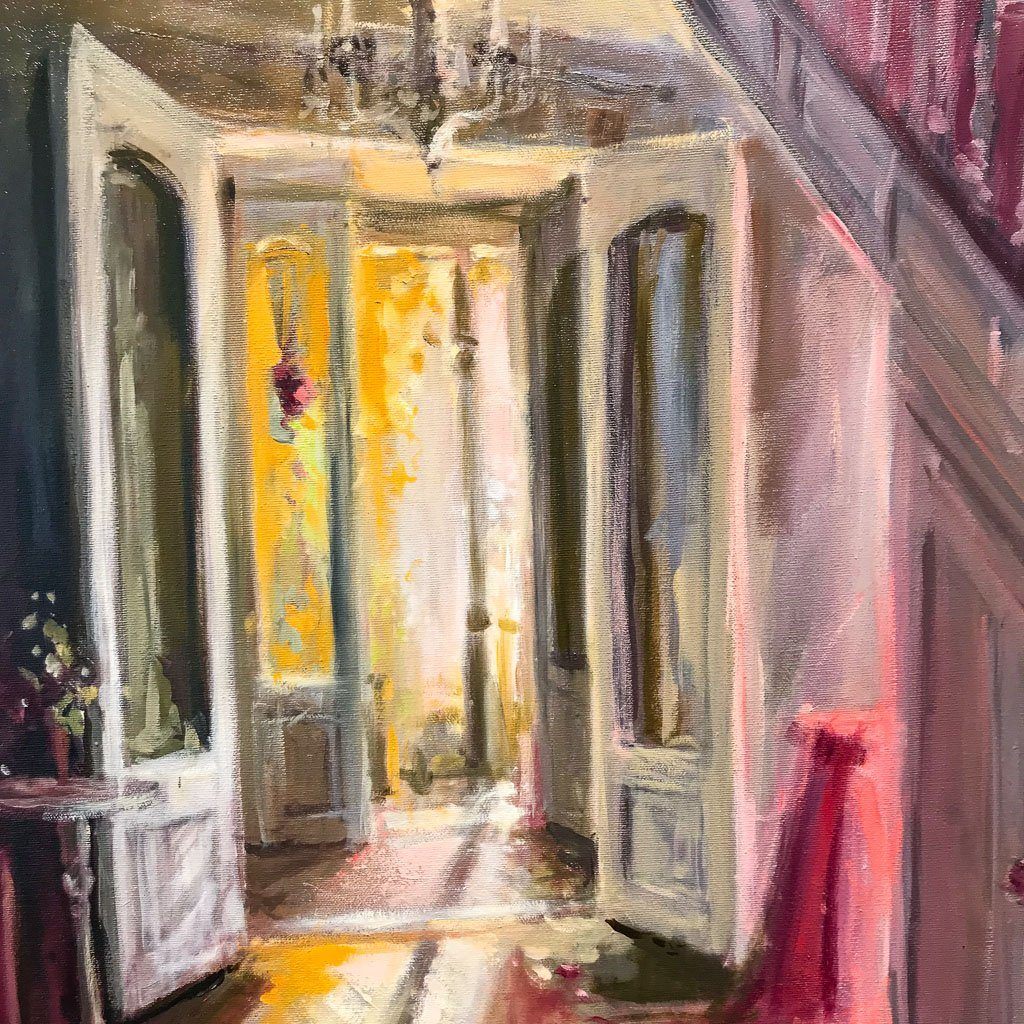 Eden is That Old House | 48" x 30" Oil on Canvas Pierre Giroux