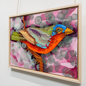 Grant Leier Elder of the Flock | 26.5" x 34" Acrylic on Canvas