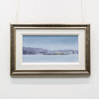 Even if it's snowing, the cattle must be fed