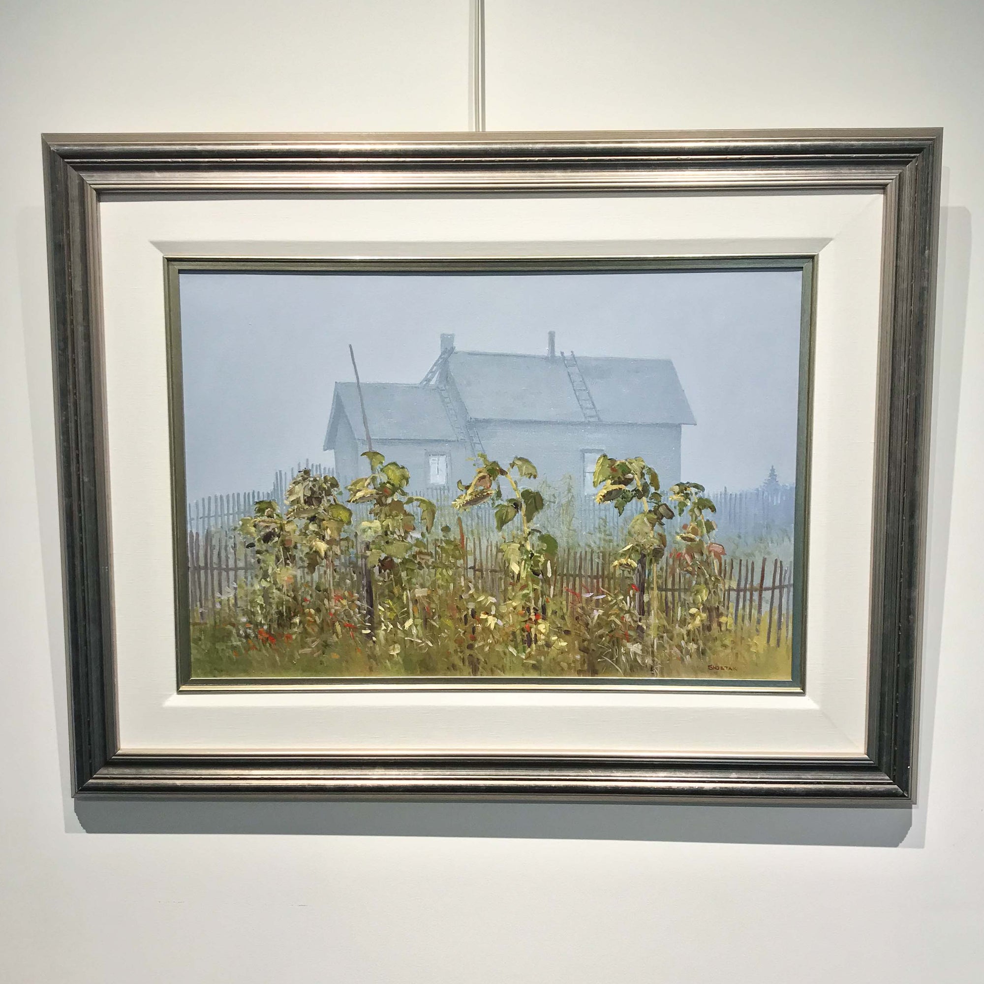 Peter Shostak Fall Fog | 20" x 28" Oil on Canvas