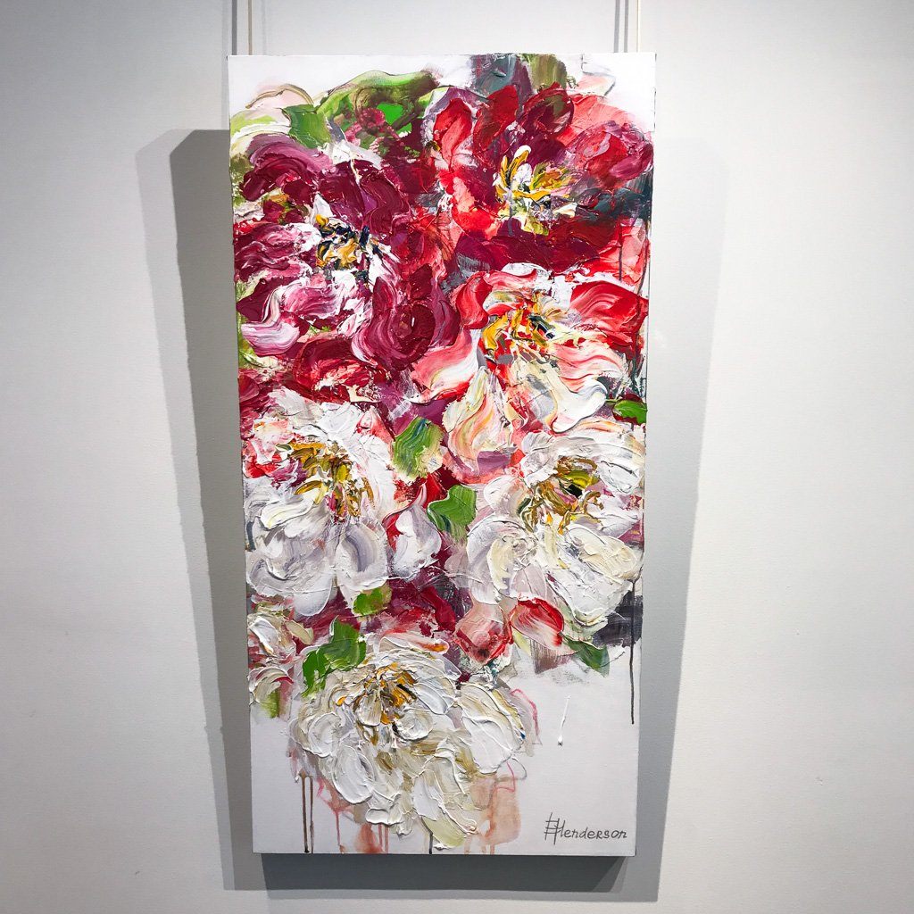 Elena Henderson Feeling Fancy Series #2 | 48&quot; x 24&quot; Acrylic on Canvas