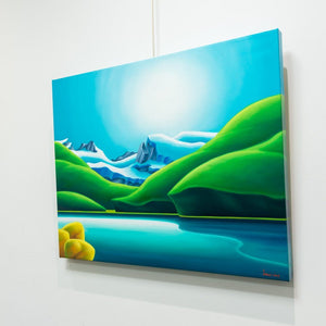 Dana Irving First Stop | 24" x 30" Oil on Canvas