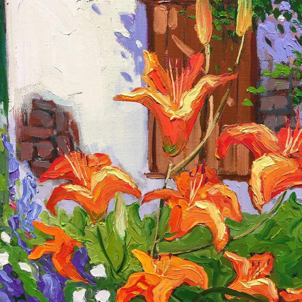 Fleurs Sauvages | 24" x 16" Oil on Canvas Robert Savignac