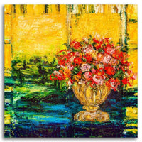 Flowers with Landscape