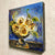 Gold Dust 2 | 12" x 12" Acrylic on Canvas Elka Nowicka