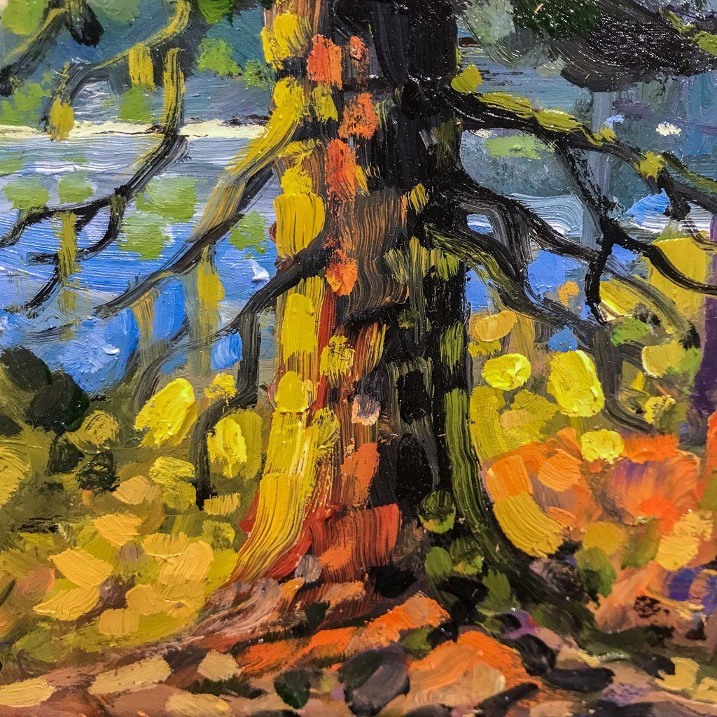 Haida Summer | 8" x 10" Oil on Canvas Rod Charlesworth