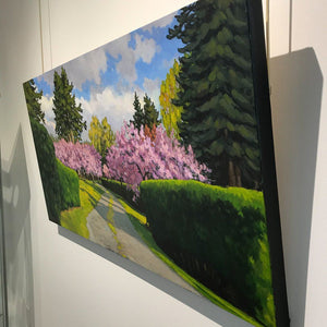 Steven Armstrong Hanami | 24" x 48" Acrylic on Canvas