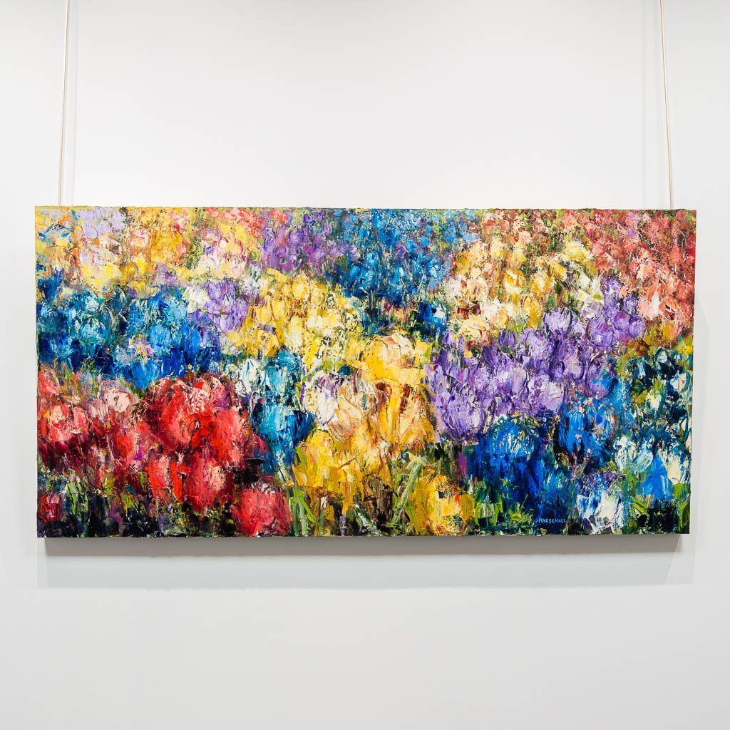 Happiness is... | 30" x 60" Oil on Canvas Gerda Marschall