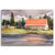 High Oaks Barn | 9" x 13" Watercolour Ken Faulks