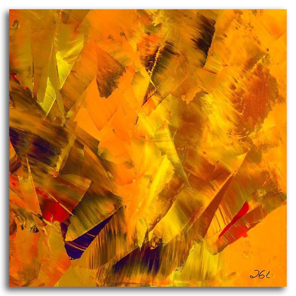 Horizon #2 | 20" x 20" Acrylic on Canvas Jean-Gabriel Lambert