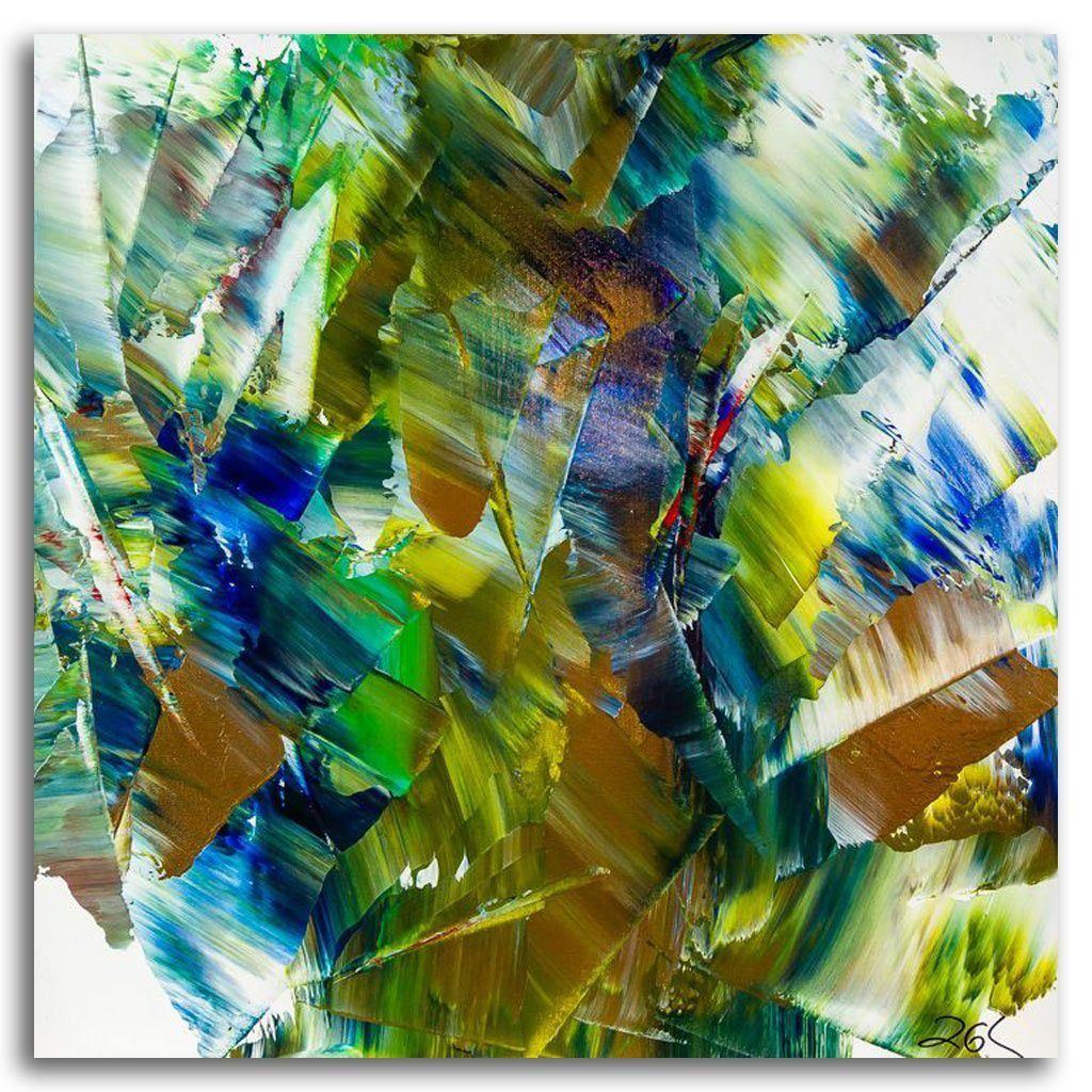 Horizon #6 | 20" x 20" Acrylic on Canvas Jean-Gabriel Lambert