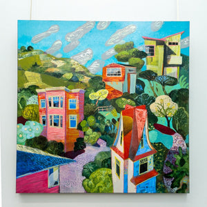Paul Jorgensen Vista Ventura | 36" x 36" Acrylic on Canvas