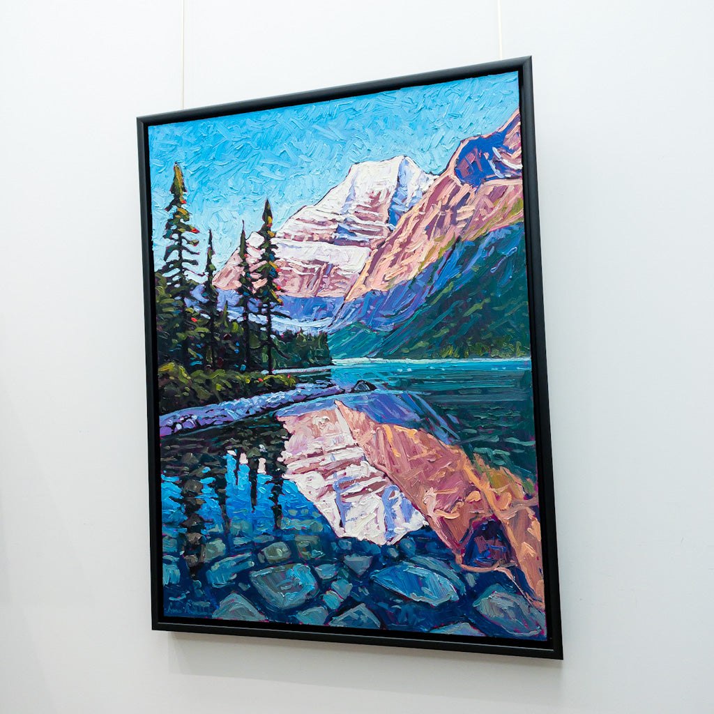 Mt. Edith Cavell | 40" x 30" Oil on Canvas Ryan Sobkovich