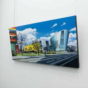 Fraser Brinsmead Campus Colour | 30" x 48" Acrylic on Canvas