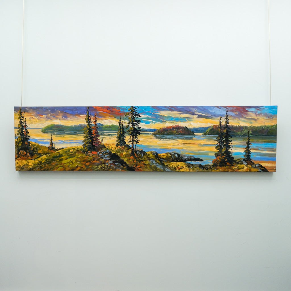 Rainbow Colours Ingraham Trail by Rod Charlesworth West End Gallery