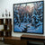 Evening Glow Through the Forest | 60" x 60" Oil on Canvas Ryan Sobkovich