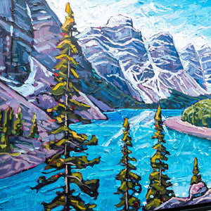 Ryan Sobkovich Captivating View | 30" x 40" Oil on Canvas