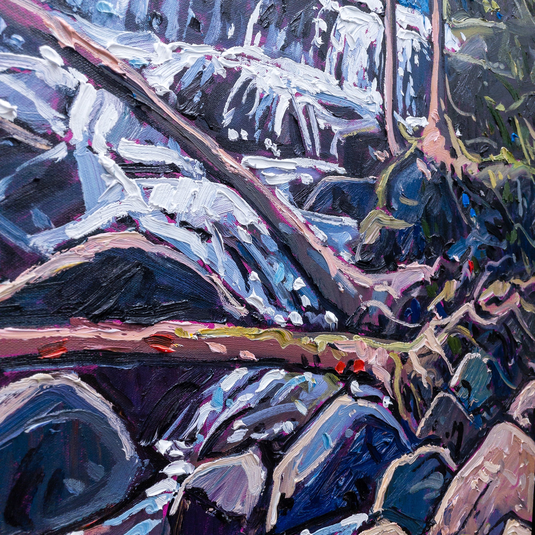 Backcountry Portage | 36" x 36" Oil on Canvas Ryan Sobkovich