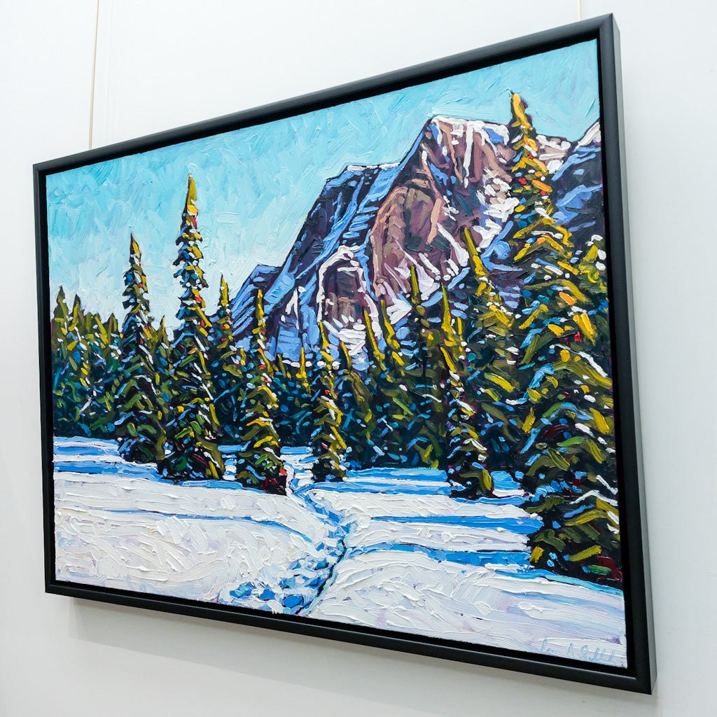 Alberta Mountains | 30" x 40" Oil on Canvas Ryan Sobkovich