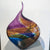 Incalmo Vessel - Purple, Orange, and Blue | 12" x 17.5" Blown Glass Paull Rodrigue