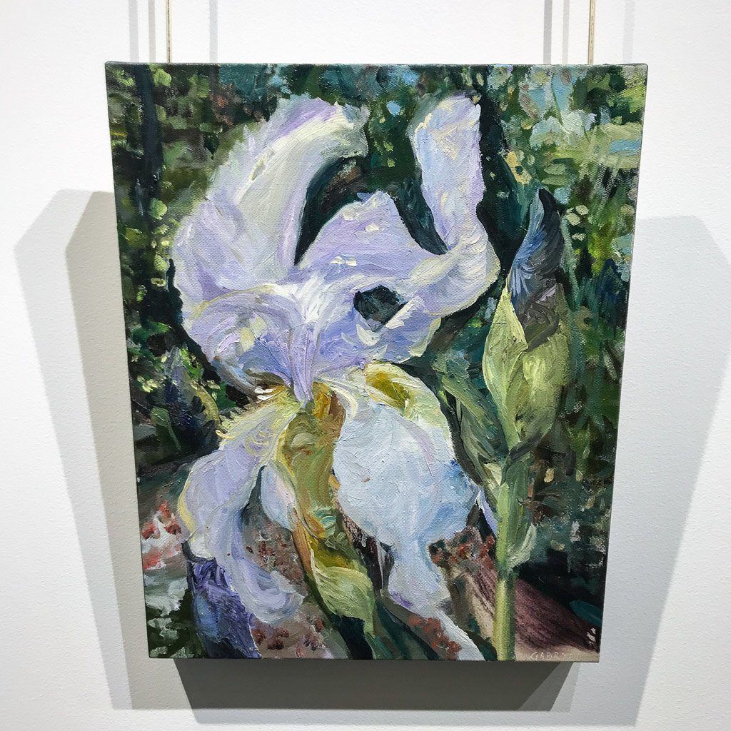 Iris in Spring | 20&quot; x 16&quot; Oil on Canvas Gabryel Harrison