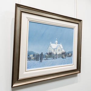 Peter Shostak It just started to snow | 22" x 28" Oil on Canvas