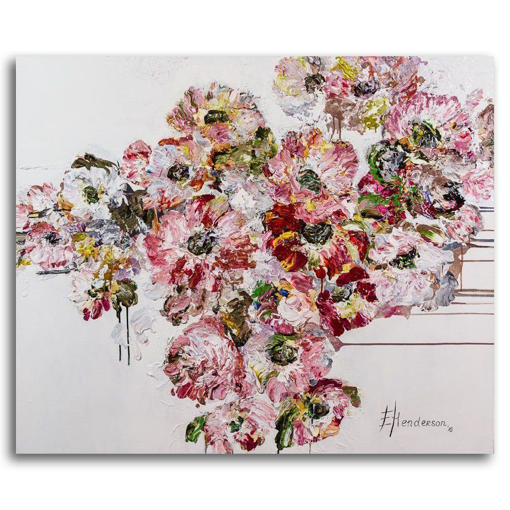 Elena Henderson Joyful Paradise #2 | 40" x 48" Acrylic on Canvas