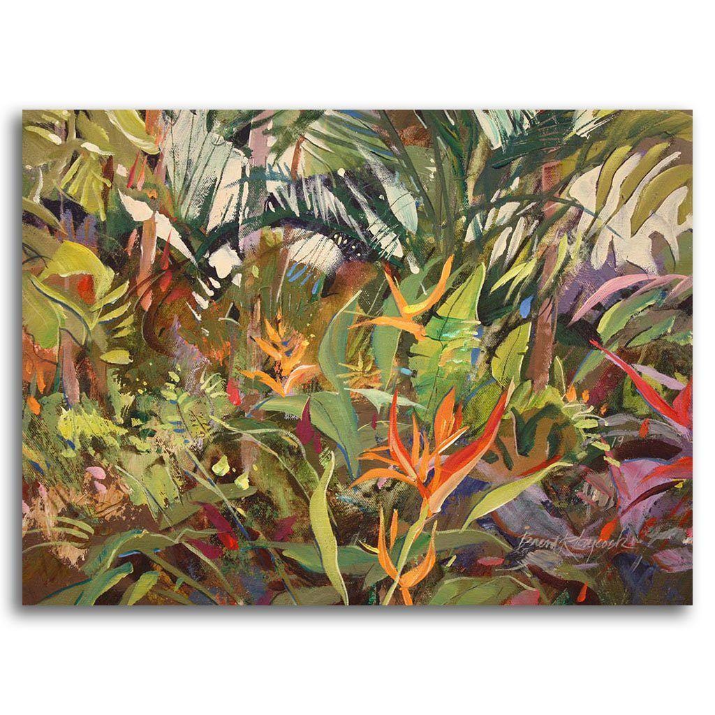 Jungle Prima Donnas | 12&quot; x 16&quot; Acrylic on Canvas Brent Laycock RCA