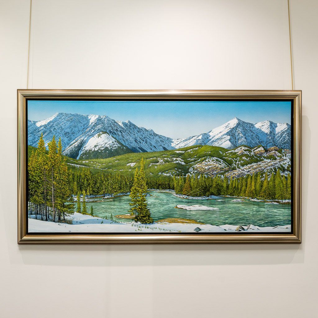 Kananaskis Interlude | 30" x 60" Acrylic on Canvas W. H. Webb