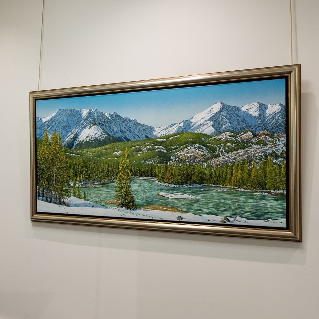 Kananaskis Interlude | 30" x 60" Acrylic on Canvas W. H. Webb