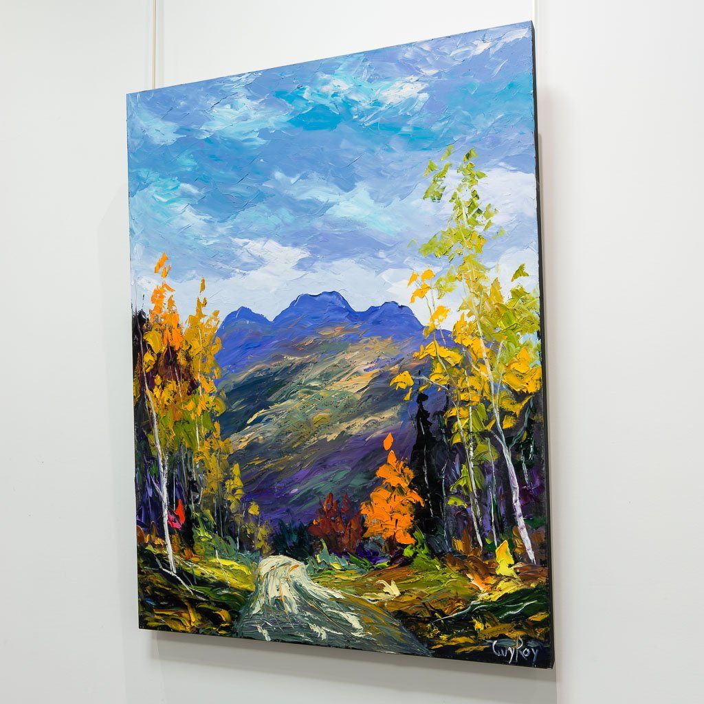 La Descent | 40" x 30" Oil on Canvas Guy Roy