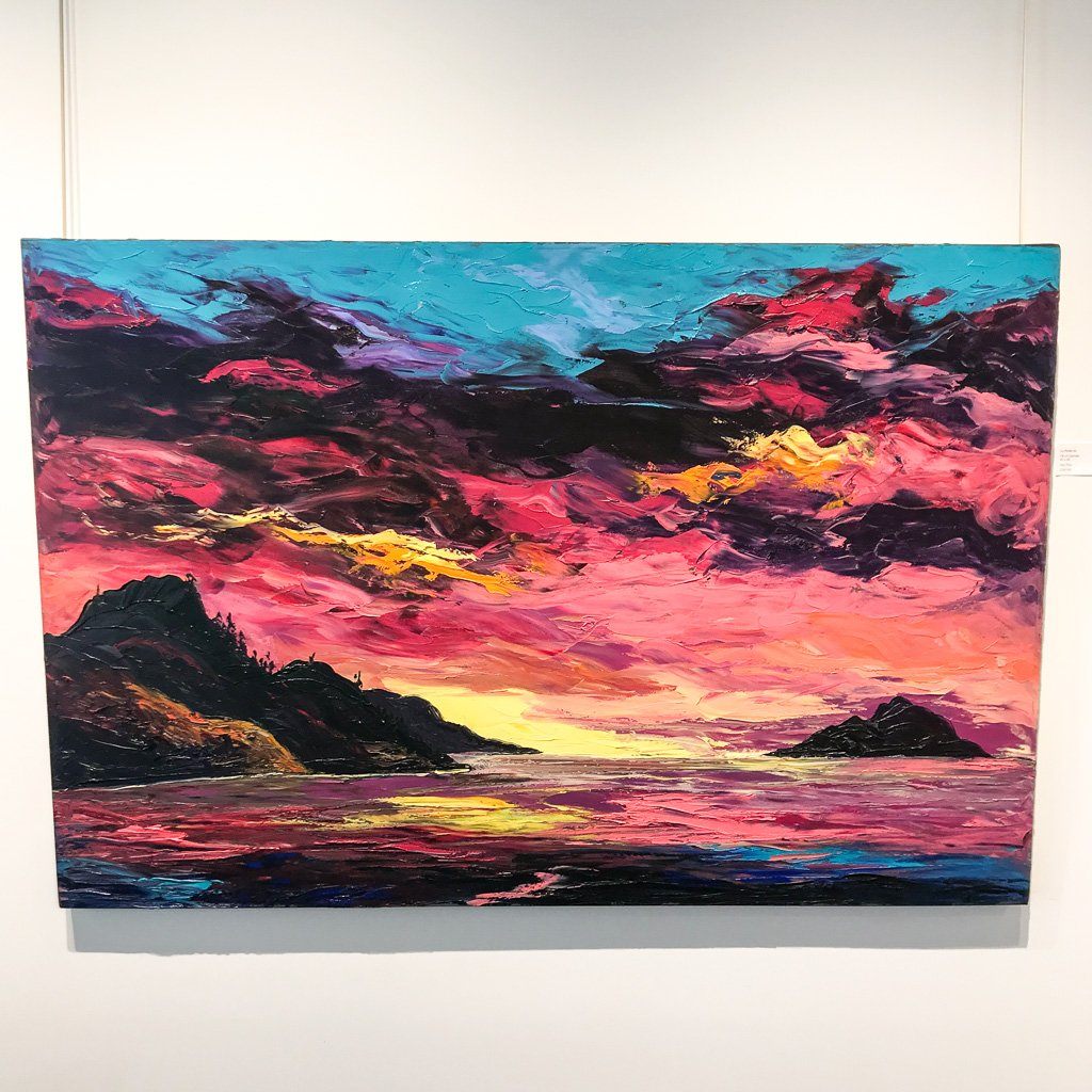 La Petite Ile | 40" x 60" Oil on Canvas Guy Roy