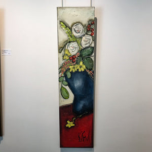 Josée Lord Les Joyeuses | 48" x 12" Acrylic on Canvas