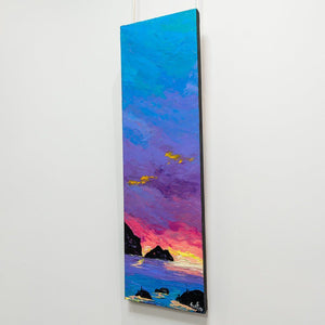 Guy Roy Leurs | 40" x 12" Oil on Canvas
