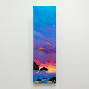 Guy Roy Leurs | 40" x 12" Oil on Canvas