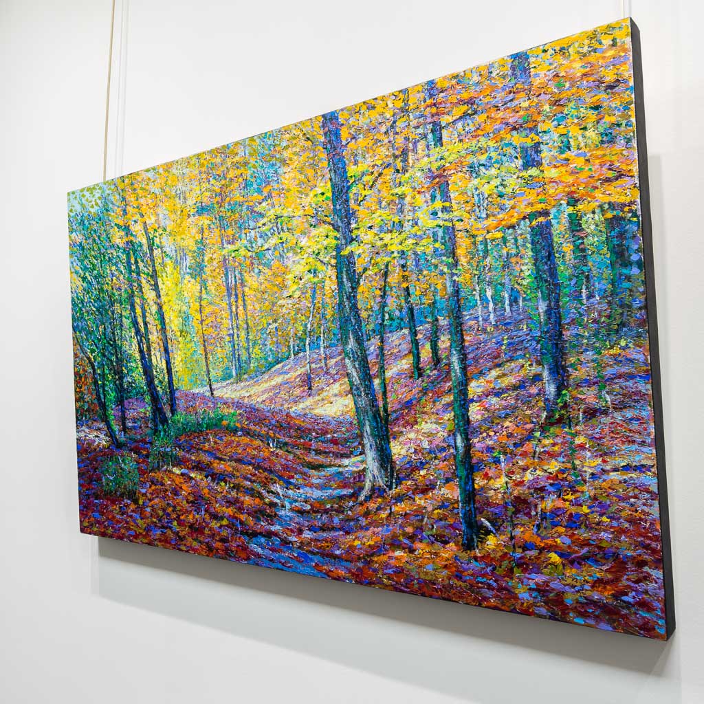 Linberlost, Lake of Bays #1 | 30" x 48" Acrylic on Canvas Shi Le